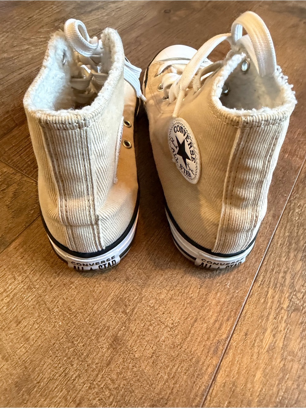📦 Converse Kids All Star High Top Sneakers - Beige - Picture 4 of 6